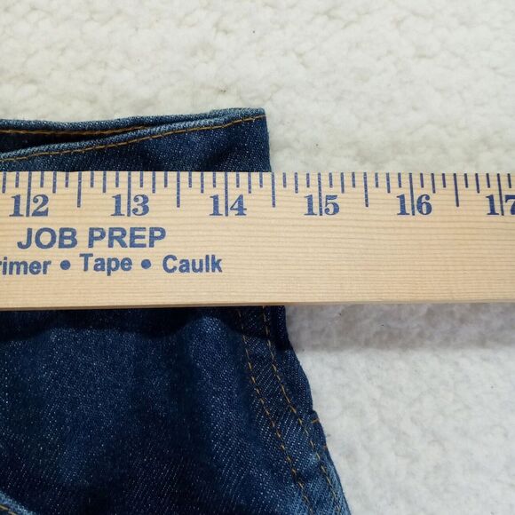 VTG Cowden Jeans Womens 30M (29x34) Highrise USA Cotton‎ Dark Denim Boot - Picture 5 of 11